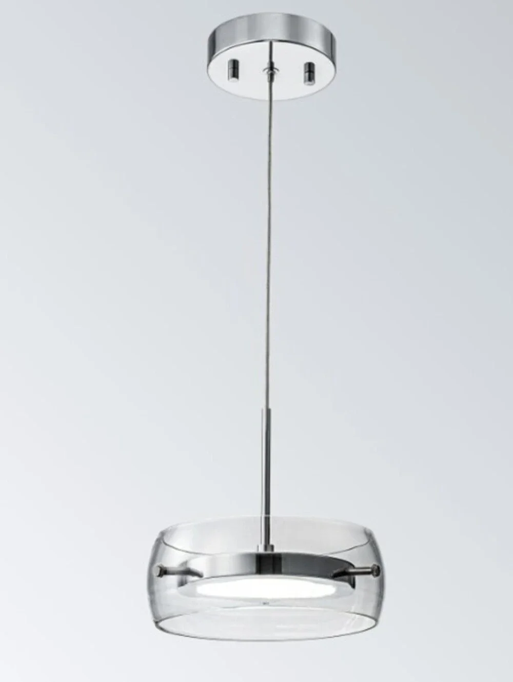 BRAND NEW: Modern Pendant Lights Kitchen Island, Dual-Sided LED Chrome